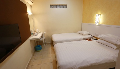 Standardzimmer, 2 Einzelbetten, ohne Fenster