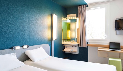 Zweibettzimmer, 2 Einzelbetten