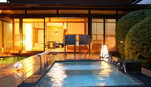 Traditional-Zimmer, Blick auf den Innenhof (Japanese Style, with Open Air Bath)