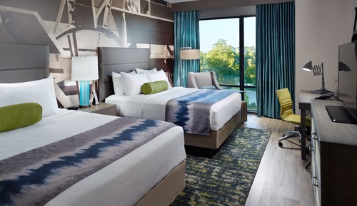 Standardzimmer, 2 Queen-Betten, Annex