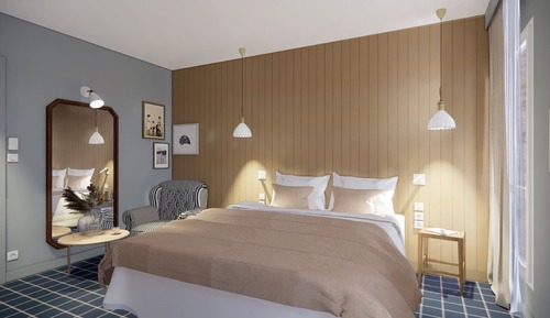 Premium-Doppelzimmer, Gartenblick