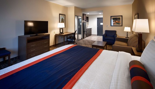 Suite, 1 King-Bett, Nichtraucher, Kochnische