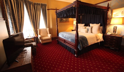 Premium-Suite, 1 King-Bett, mit Bad, Meerblick