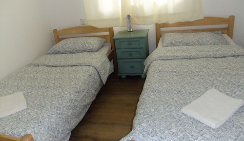 Standard-Zweibettzimmer, 2 Einzelbetten, Gartenblick