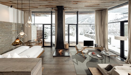 Deluxe-Suite, 1 Schlafzimmer, Bergblick (Gartensuite - Single Use)