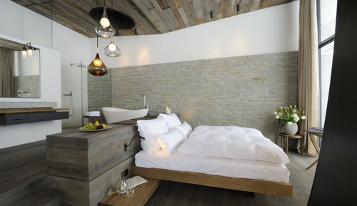 Deluxe-Suite, 1 Schlafzimmer, Bergblick (Gartensuite)