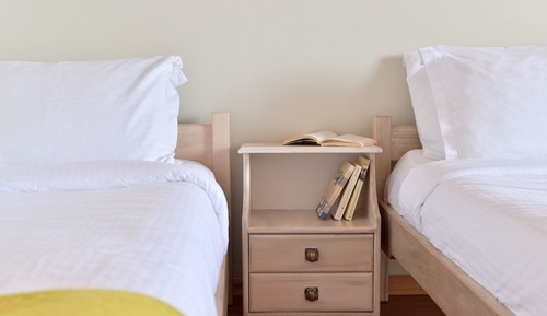 Dreibettzimmer, Meerblick