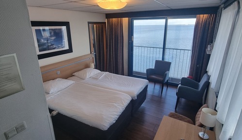 Zweibettzimmer, Nichtraucher, Kanalblick