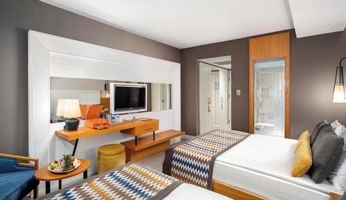 Standardzimmer, Whirlpool, eingeschränkter Meerblick