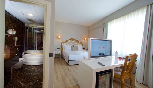 1 Queen Bed Smoking Suite