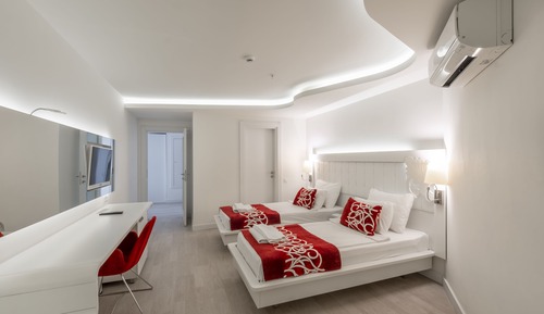 Familienzimmer, 2 Schlafzimmer, Poolblick