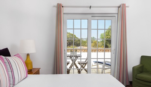 Superior-Doppel- oder -Zweibettzimmer, 1 Doppelbett oder 2 Einzelbetten, Terrasse