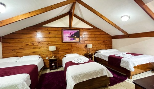 Familienchalet, Bergblick