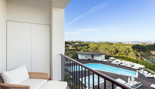 Junior-Suite, 1 Queen-Bett, Poolblick