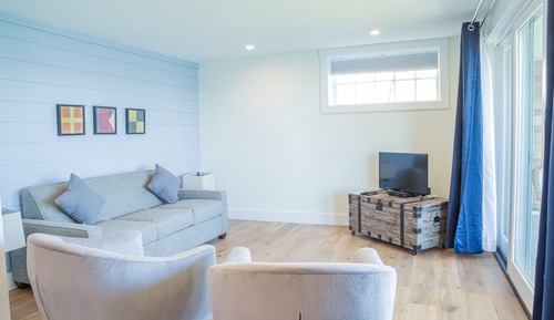 Junior-Suite, 1 King-Bett und Schlafsofa, Buchtblick