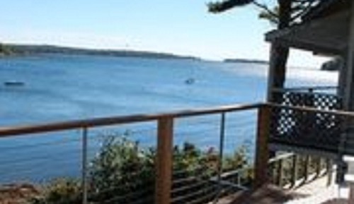 Honeymoon-Ferienhütte, 1 King-Bett, Buchtblick