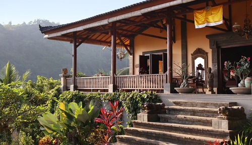 Familien-Doppelzimmer, 2 Schlafzimmer, eingeschränkter Meerblick, Bergseite