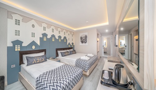 Standard-Doppel- oder -Zweibettzimmer, Bergblick