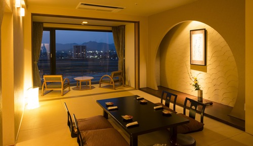 Traditional-Suite, Nichtraucher, Flussblick (Single Use Japanese Style,Open bath)