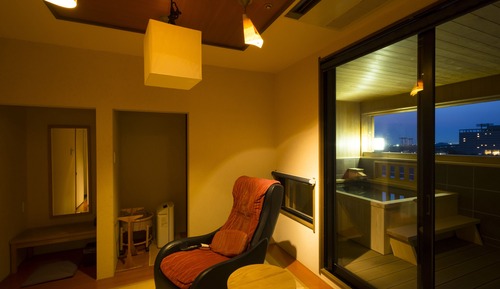 Traditional-Suite, Nichtraucher, Flussblick (Japanese Style, with Open-air Bath)