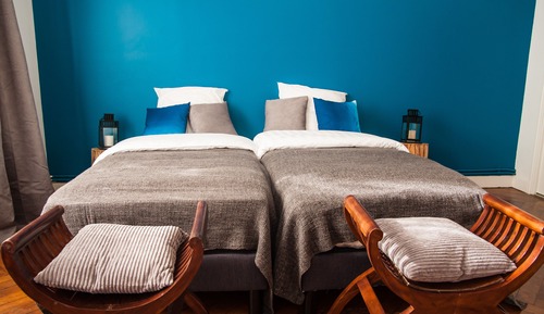 Comfort-Doppel- oder -Zweibettzimmer, eigenes Bad, Gartenblick (Lugdunum)
