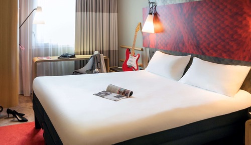 Standardzimmer, 1 Doppelbett und Schlafsofa
