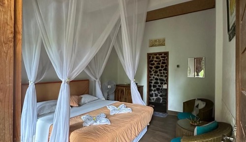 Basic-Doppelzimmer, 1 Schlafzimmer, Gartenblick