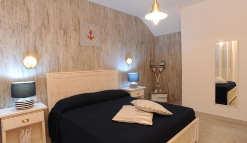 Apartment, 1 Doppelbett und Schlafsofa (Bilocale Mariniere)