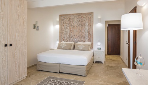 Deluxe-Doppelzimmer, Balkon, Gartenblick