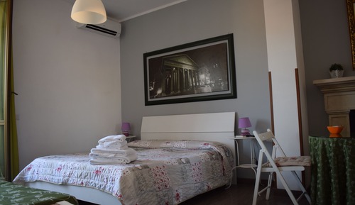 Dreibettzimmer, Balkon