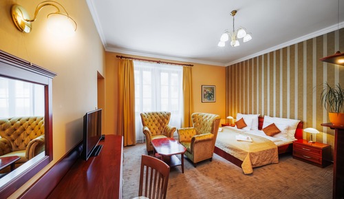 Deluxe-Doppel- oder -Zweibettzimmer, 1 Schlafzimmer