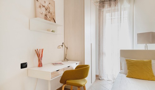 Classic-Apartment, 2 Schlafzimmer, zum Garten hin