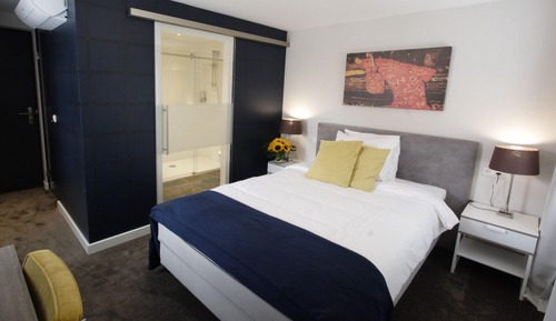 Standard-Einzelzimmer, 1 Doppelbett, Stadtblick
