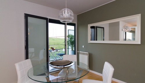 Superior-Apartment, 2 Schlafzimmer, Balkon, Flussblick