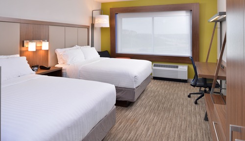 Standardzimmer, 2 Queen-Betten, rollstuhlgeeignete Dusche (Mobility)