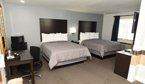 Deluxe-Zimmer, 2 Queen-Betten, Nichtraucher, Kühlschrank und Mikrowelle