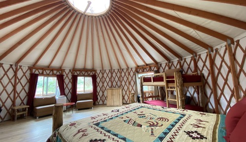Deluxe Tent, Multiple Beds, Mountain View (Colorado Yurt 24 ft)