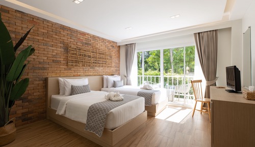 Tropical Thai Twin Room