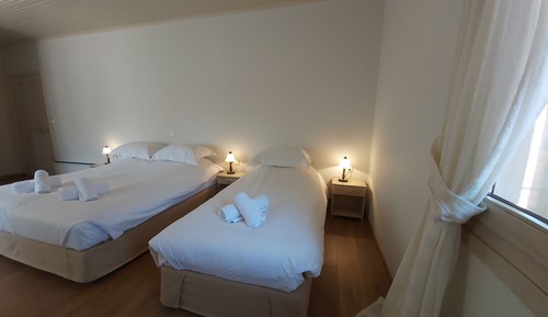Classic-Dreibettzimmer, Bergblick (Attic)