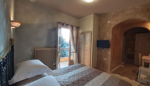 Superior-Dreibettzimmer, Bergblick