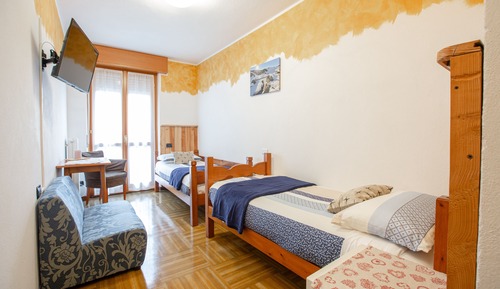 Standard-Zweibettzimmer, Bergblick