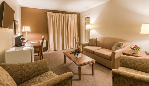Executive-Doppelzimmer, 1 Queen-Bett und Schlafsofa, Flussblick