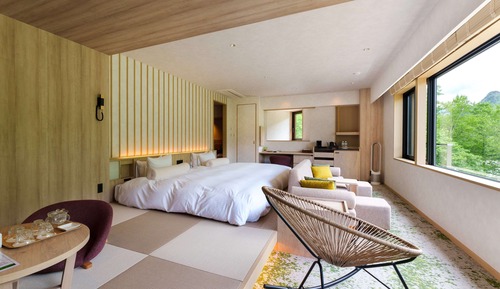 Familien-Vierbettzimmer, Nichtraucher, Flussblick