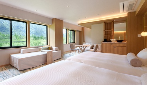 Deluxe-Zweibettzimmer, Nichtraucher, Flussblick