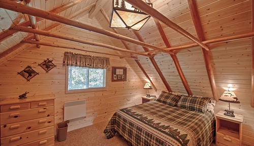 Signature-Ferienhütte, 3 Schlafzimmer, Nichtraucher, Bergblick