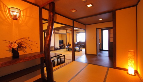 Traditional-Zimmer, Whirlpool, Meerblick (Executive, Japanese Style)