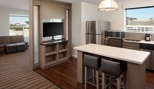 Specialty Suite, 2 Queen Beds with Sofa Bed, 1 Bedroom,  Accessible, Bathtub