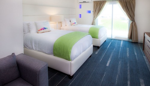 Luxury-Zimmer, 2 Einzelbetten, Meerblick