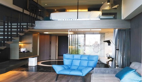 Executive-Suite, 1 King-Bett