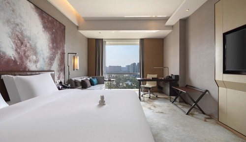Standardzimmer, 1 King-Bett, Flussblick